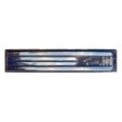 Friso Lateral Univ. Crom. 4p 35x900mm + 35x600mm 4 Pç