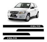 Friso Personalizado Gravado Nome Celta 2000 A 2014 - 2 Porta Preto - 300.110