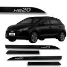 Friso Porta Hyundai HB20 Original Preto Onix 2013 à 2023 Friso Porta Hyundai HB20 Original Preto Onix 2013 à 2023
