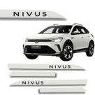 Friso Porta Lateral Vw Nivus Branco Puro 2018 até 2025