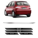 Friso Porta-Malas Cromado Citroen C3 + Kit Soleira Protetora