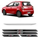 Friso Porta-Malas Etios Hatch /2017 + Kit Soleira Protetora