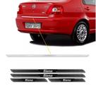 Friso Porta-Malas Fiat Siena 01/09 + Kit Soleira Protetora