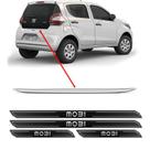 Friso Porta-Malas Resinado Fiat Mobi + Kit Soleira Protetora