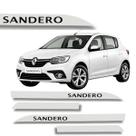 Friso Porta Renault Sandero Original Branco Glacier 2010 à 2024