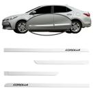 Friso Porta Toyota Corolla Original Branco Polar 2008 à 2024