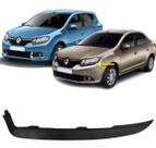 Friso Preto Farol Renault Logan Sandero 2015 2016 2017 2018