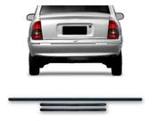 Friso Protetor Parachoque Corsa 1994 A 1999 Sedan 3pcs Preto