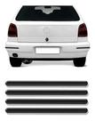 Friso protetor parachoque gol 1995 96 97 a 1999 4pcs preto