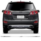 Friso Resinado Hyundai Santa Fé 06 A 12 Porta Malas Cromado