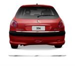 Friso Resinado Peugeot 206 E 207 Porta Malas Cromado