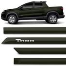 Friso Sean com nome Fiat Toro Verde Botânica Facão Friso Sean com nome Fiat Toro Verde Botânica Facão