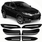 Friso Sean com nome Honda HRV Para-choque Preto Cristal