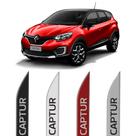 Friso Sean com nome Renault Captur Cinza Acier Facão