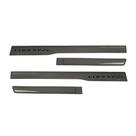 Friso T. Original Cromo c/ Preto 4P Compass 2021 em diante 4 Pç Cinza S. Gray Grid - 4645C-CZA-I