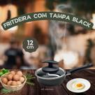 Frita Ovo Dia A Dia Para 01 Pessoa , Com Tampa De Vidro Antiaderente Para 01 OVO COR BLACK Frita Ovo Dia A Dia Para 01 Pessoa , Com Tampa De Vidro Antiaderente Para 01 OVO COR BLACK