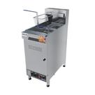 Fritadeira a Gás Industrial Metvisa 20 Litros Em Inox 2 cestos Fig20