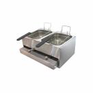 Fritadeira A Gas Tacho 2 Cubas Zepper ZP20G