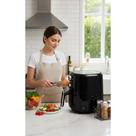 Fritadeira Air Fryer 3.5L 1500W Preta - Cozinha Saudável
