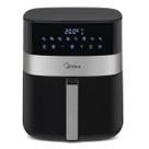 Fritadeira Air Fryer 6l Smart Chef Plus Midea MAD600010APKW1 127v Cor Preta