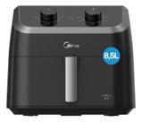 Fritadeira Air Fryer 8,5l Widemax Com Cesto Antiaderente Blackstone, 1900w Midea