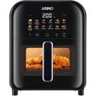 Fritadeira Air Fryer Arno Easy Fry Turbo 6L Preta AFI6 127V Fritadeira Air Fryer Arno Easy Fry Turbo 6L Preta AFI6 127V