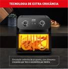 Fritadeira Air Fryer Arno Mega Mecanica 7,5L Preta AFM7