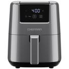 Fritadeira Air Fryer Chefman 2L Digital Space Saving Grey Fritadeira Air Fryer Chefman 2L Digital Space Saving Grey