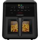 Fritadeira Air Fryer Chefman TurboFry 7L 6 em 1 450F preta