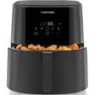 Fritadeira Air Fryer Chefman TurboFry Touch de 8 litros, tamanho familiar, preta