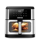 Fritadeira Air Fryer DEIME 9.7L 1700W Tela sensível ao toque sem óleo