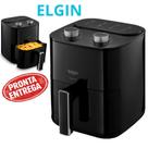 Fritadeira Air Fryer Elétrica sem Óleo Elgin Facilita Fry 3,5 L 1.400W Preta 110V/220V com Garantia