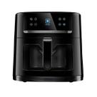 Fritadeira Air Fryer Fischer Smart 8L Preta Digital 220V