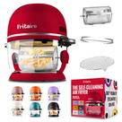 Fritadeira Air Fryer Fritaire Glass 5L com visualização em 360, autolimpante 6 em 1