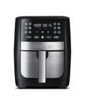 Fritadeira Air Fryer Gourmia GAF826 8L XL Capacidade 12 predefinições pretas