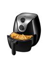 Fritadeira Air fryer Multilaser 4l preta 127v 1500w com grade - CE021