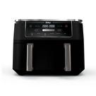 Fritadeira Air Fryer Ninja DZ302 Foodi 10L 6 em 1 DualZone Smart XL preta
