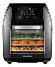 Fritadeira Air Fryer Oven Chefman Rj38 10l Digital 12 Litros Preto 127v