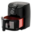 Fritadeira Air Fryer Philco 4L Com Revestimento Redstone 1500w paf40a 220V Tecnologia 360º Preta