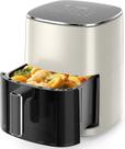 Fritadeira Air Fryer Sweetcrispy 6QT com janela 12 em 1 400 F esbranquiçada Fritadeira Air Fryer Sweetcrispy 6QT com janela 12 em 1 400 F esbranquiçada