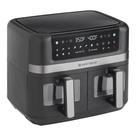 Fritadeira Air Fryer West Bend Dual Basket 10L 1600W preta 15 predefinições