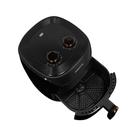 Fritadeira AirFryer Elétrica Sem Óleo Panela 4 Litros 1200W Timer Preta 110V Supremma Agratto