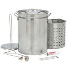 Fritadeira Bayou Classic 1118 de aço inoxidável de 32 qt