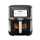 Fritadeira de ar comprimido Kalorik VIVID TOUCH Série 5L 1500W em aço inoxidável