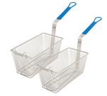 Fritadeira Deep Fryer Basket Cuisine Ready, pacote com 2 unidades, 13,25 x 6,5 x 5,9 cm