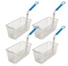 Fritadeira Deep Fryer Basket Cuisine Ready, pacote com 4 unidades, 13,25 x 6,5 x 5,9 cm, ferro