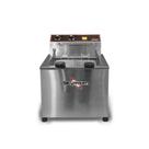 Fritadeira Elétrica 15 Litros Zona Fria de Bancada Inox FZM8 Skymsen