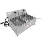 Fritadeira Elétrica 2 Cuba 12 Litros 220v Spolu SPL-571