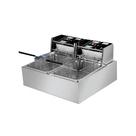 Fritadeira Elétrica 2 cubas 12L FZL-12 Stevan Metal