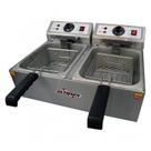 Fritadeira Elétrica 2 Cubas 5 Litros Cada Skymsen Inox Fed-20-N-220v Fritadeira Elétrica 2 Cubas 5 Litros Cada Skymsen Inox Fed-20-N-220v